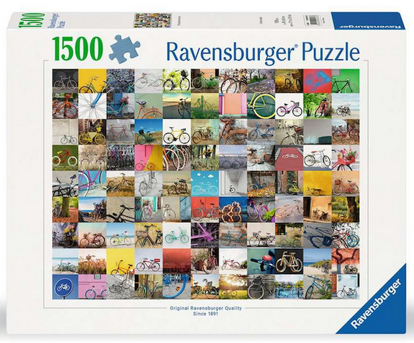 99 Bicycles 1500 pc Puzzle (2024)