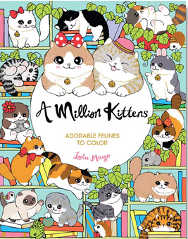 A Million Kittens: Adorable Felines to Colour