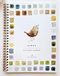 Birds Watercolour Workbook