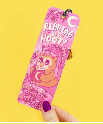 Reading is a Hoot Bookmark