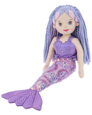 Shimmer Cove Mermaid - Nahla Purple Sequins
