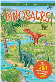 Sticker Scenes: Dinosaurs