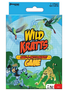 Wild Kratts Make A Match Game