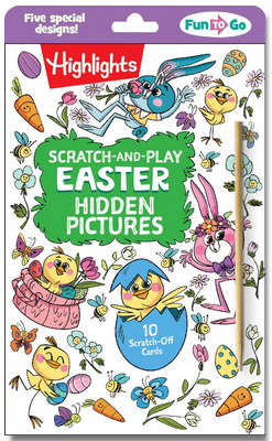 Scratch-and-Play Easter Hidden Pictures