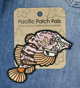 Embroidered Patch - Grunt Sculpin 4"