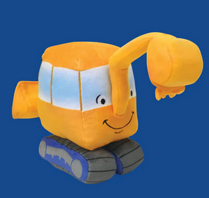 Little Excavator Plush 7"