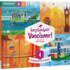 Larry Gets Lost in Vancouver - 4 Puzzles in a Box