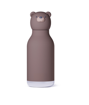 Bestie Brown Bear - 16oz Insulated Water Bottle