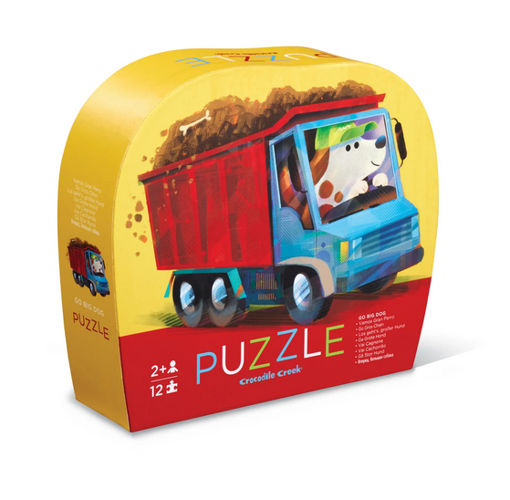 12 pc Mini Puzzle - Go Big Dog