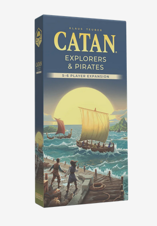 Catan Expansion: Explorers and Pirates 5-6 Players (6th Edition) – The ...