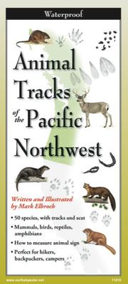 Animal Tracks of the Pacific Northwest Folding Guide