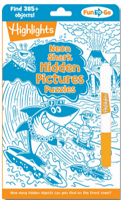 Hidden Pictures Puzzles: Neon Shark