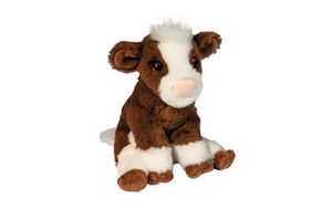 Bessie Brown Cow Mini Soft 7"