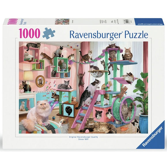 Cat Tree Heaven 1000 pc Puzzle