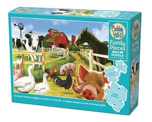 Family Puzzle - Welcome to the Farm 350pc