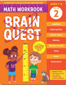 Brain Quest Math Workbook: Grade 2