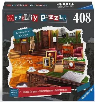 Mystery: A Murderous Birthday 408 Piece