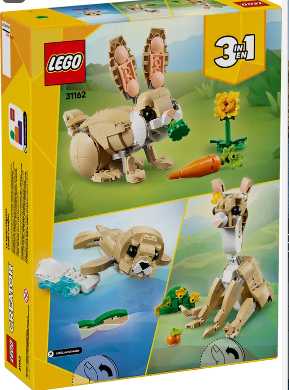 LEGO Creator 3-in-1 Cute Bunny