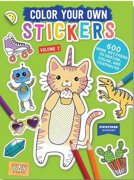 Color Your Own Stickers, Vol. 2