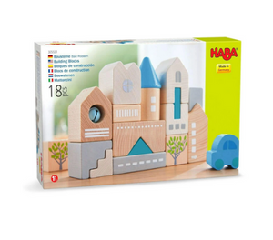 Bad Rodach 18 Piece Wooden Building Blocks