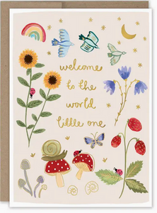 Welcome to the World New Baby Card