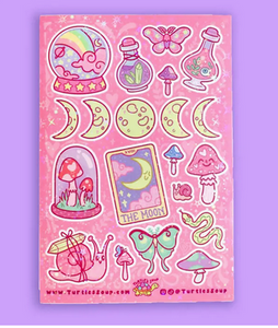 Witchy Things Sticker Sheet