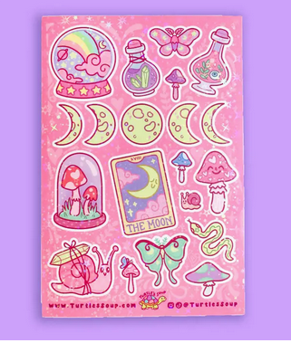 Witchy Things Sticker Sheet