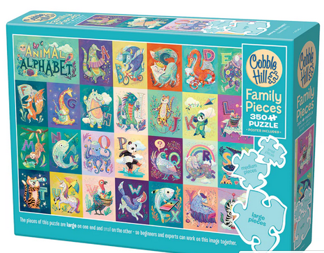 Family Puzzle - Animal Alphabet 350pc