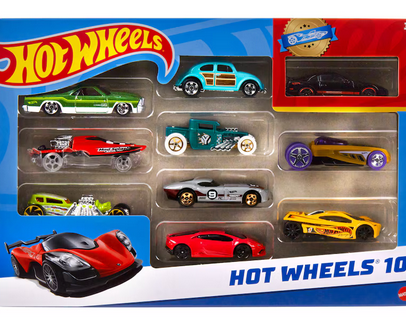 Hot Wheels - 10 Vehicles Pack Asst.