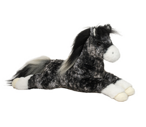 Nudge Gray Dapple Horse 17"