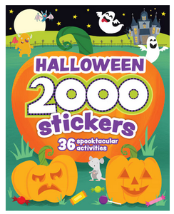 2000 Stickers Super Scary Activity Book: 36 Spooktacular Activities!