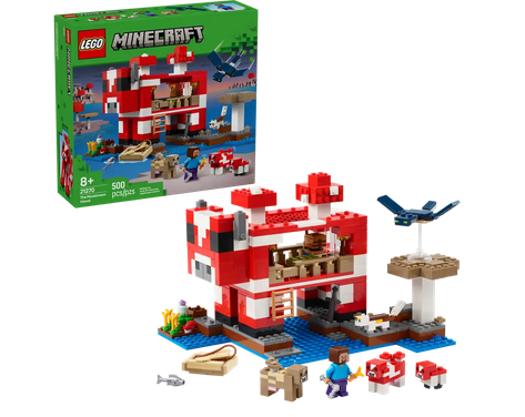 LEGO Minecraft: The Mooshroom House