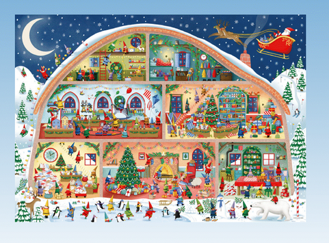 Santa's Workshop 1000 pc