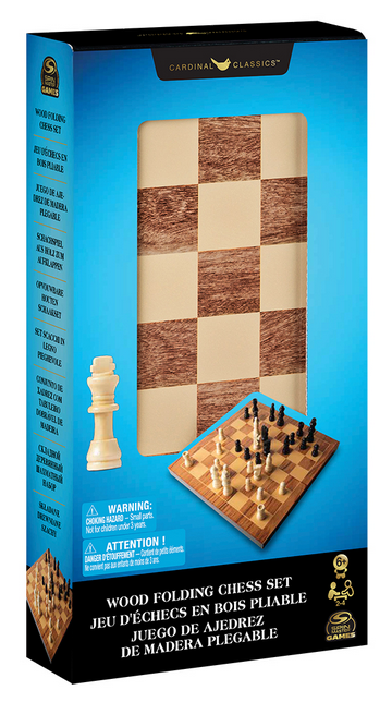 Wood Folding Chess Set