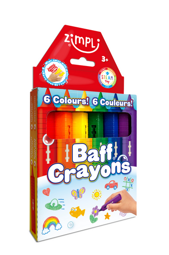 Baff Crayons - 6ct