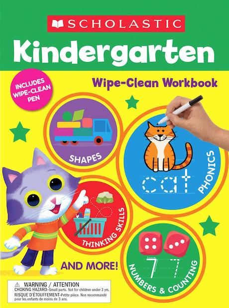 Kindergarten Wipe-Clean Workbook