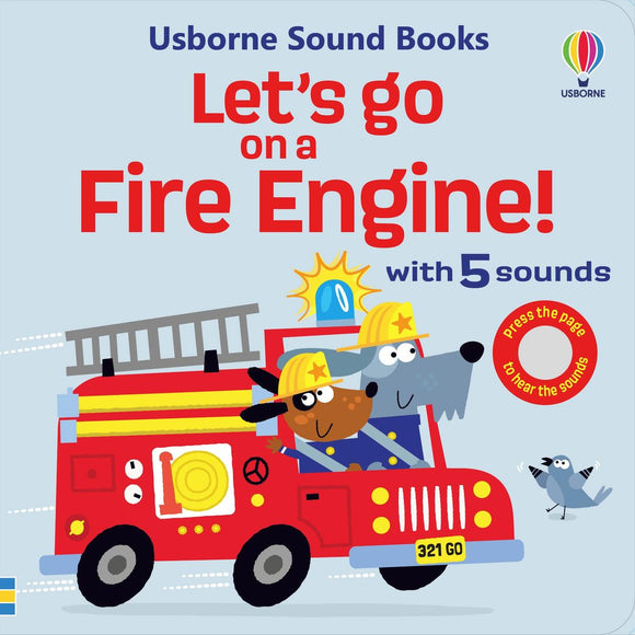 Let's Go on a Fire Engine! Usborne Sound Books