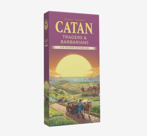 Catan Expansion: Traders and Barbarians 5-6 Player Expansion (6th Edition)