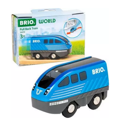 BRIO World Pull Back Train