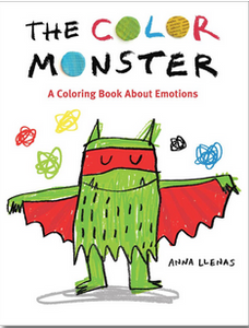 The Color Monster: A Coloring Book About Emotions