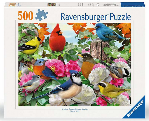 Garden Birds 500 pc Puzzle (2024)