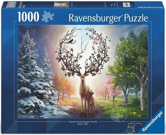 Deer at Day and Night 1000pc (50th Anniversary Limited Edition)