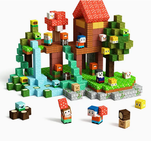 Hilltop Hamlet Magnetic Blocks (100 pc)