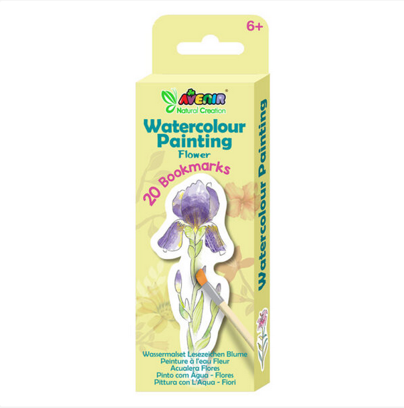 Watercolour Painting Bookmarks -