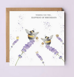 Busy Bee Birthday Card