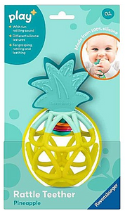 Rattle Teether - Pineapple