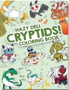 Hazy Dell Crypids! A Colouring Book