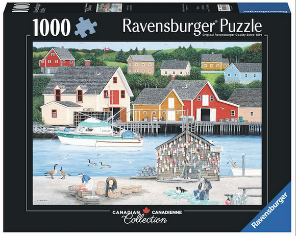 Canadian Collection: Fisherman's Cove 1000 pc Puzzle (2024)