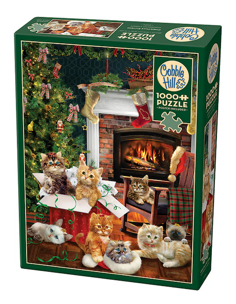 Christmas Kittens -1000 Pc