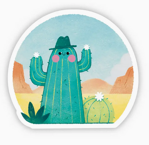 Cactus Desert Sticker